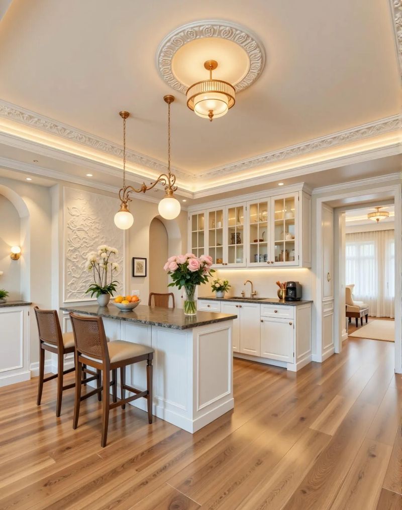 当法式浪漫遇上复古打造优雅不过时的家法式复古不只是华丽的堆砌 - 家居知识