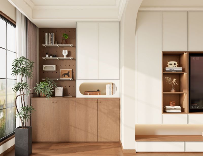 全友设计丨103㎡法式中古风，自带电影质感，邂逅复古浪漫！ - 家居知识