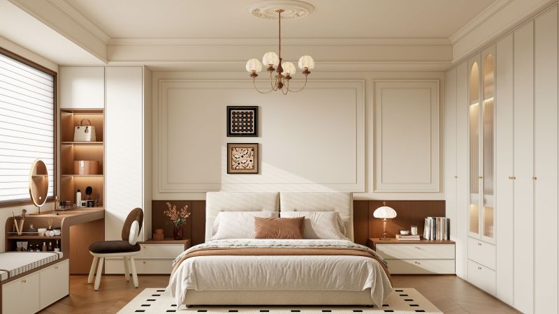 全友设计丨103㎡法式中古风，自带电影质感，邂逅复古浪漫！ - 家居知识