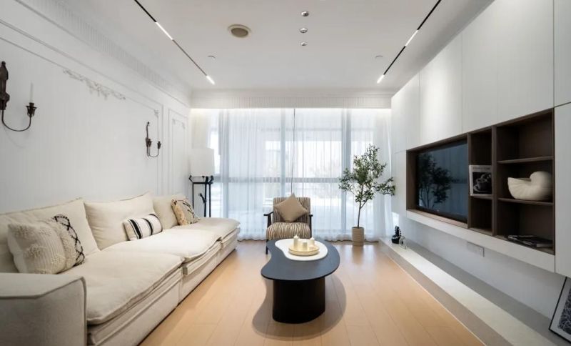 嘉定业主把 “轻法式浪漫” 装成日常，每处都戳中少女心 - 家居知识