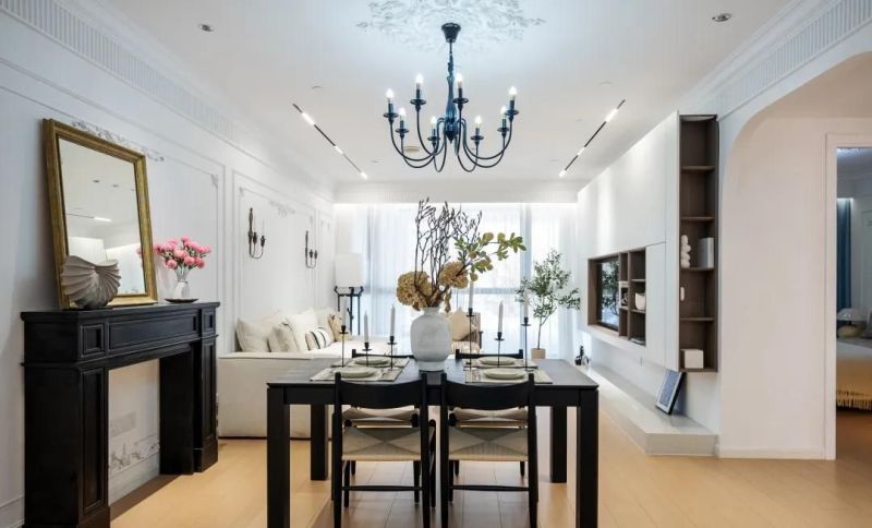 嘉定业主把 “轻法式浪漫” 装成日常，每处都戳中少女心 - 家居知识