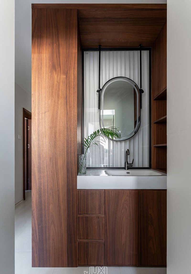 94㎡简约中古宅，破局动线×原木基调，重塑多功能空间 - 家居知识