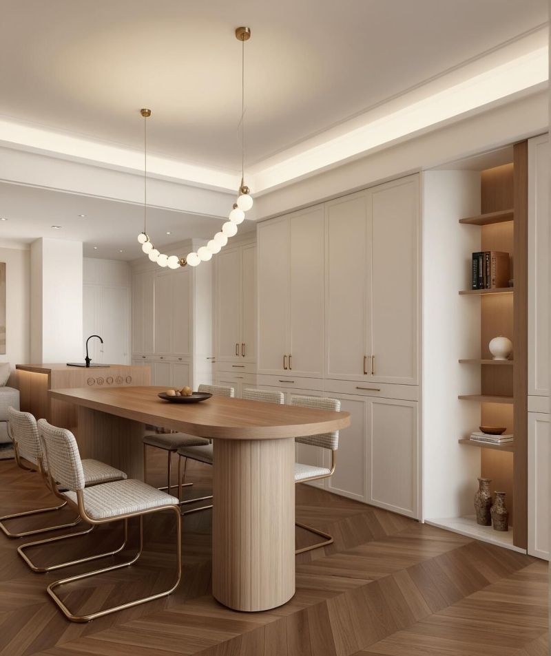 给业主一点震撼!7款餐边柜挑花眼原木中古风装修太权威啦~ - 家居知识