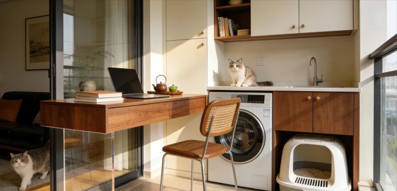 从局促旧居到中古美宅：75㎡两居 收纳与颜值双在线 - 家居知识