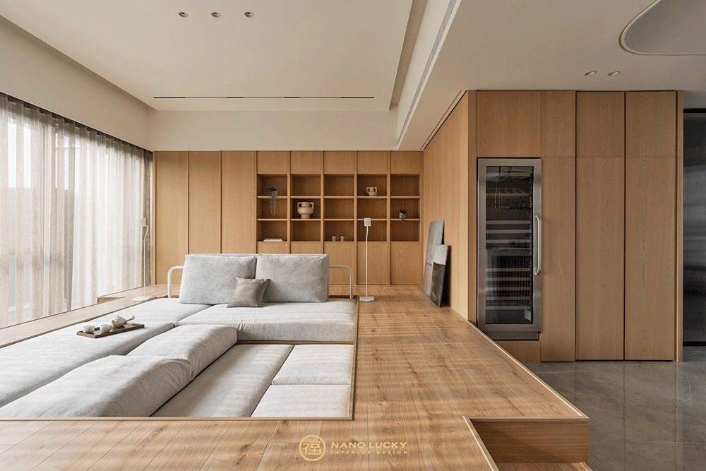 396㎡木质灰阶透天宅，欢聚与静谧的完美平衡