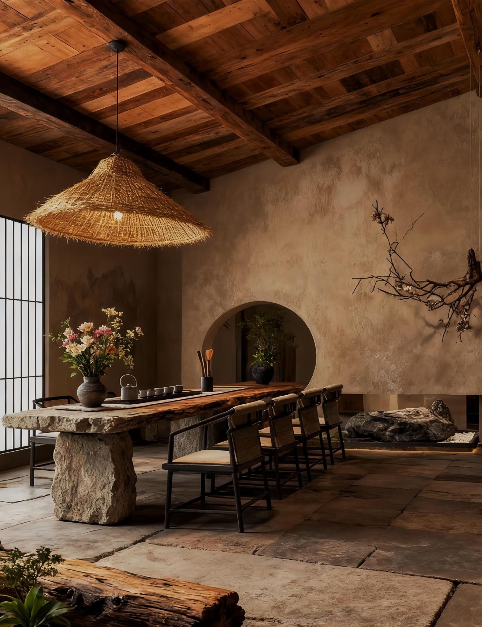 美到失语～粗狂中式复古の侘寂茶馆 - 家居知识