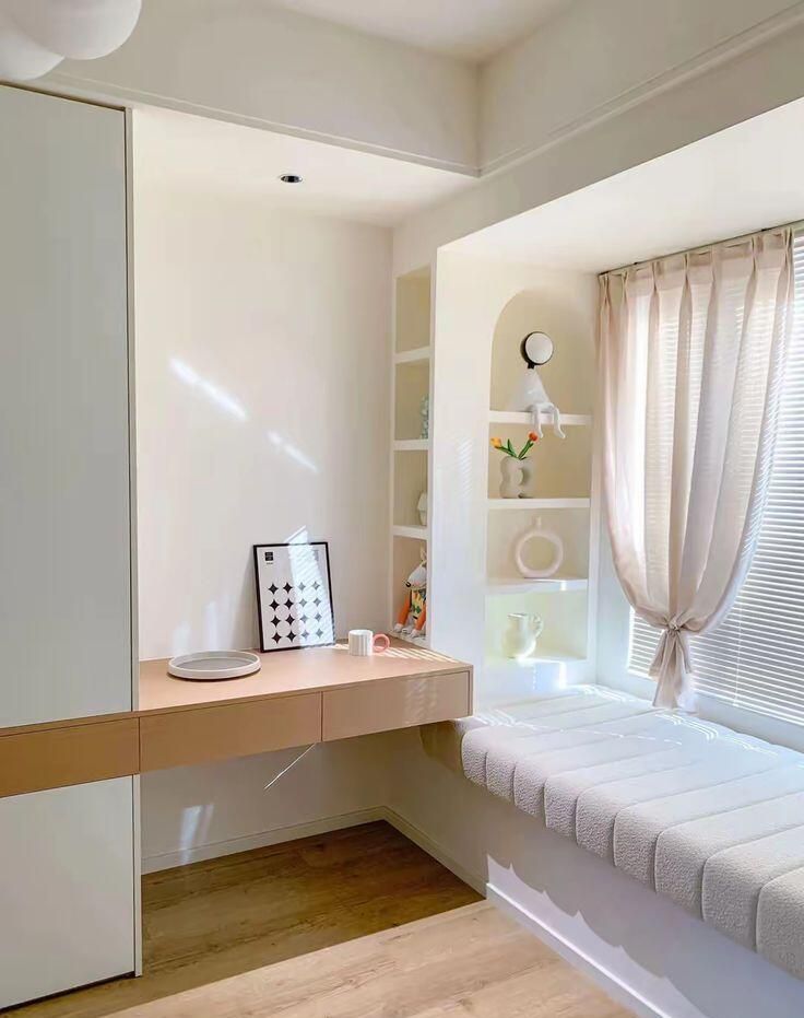 9款一体式书桌书柜，太省空间了 - 家居知识