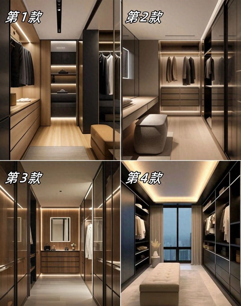 衣帽间设计攻略，美观实用又显档次！