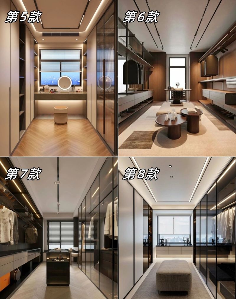 衣帽间就要这样设计，美观实用上档次！ - 家居知识