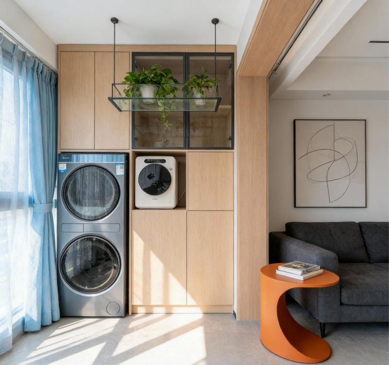将阳台改成洗衣区，如何兼具功能与颜值？ - 家居知识