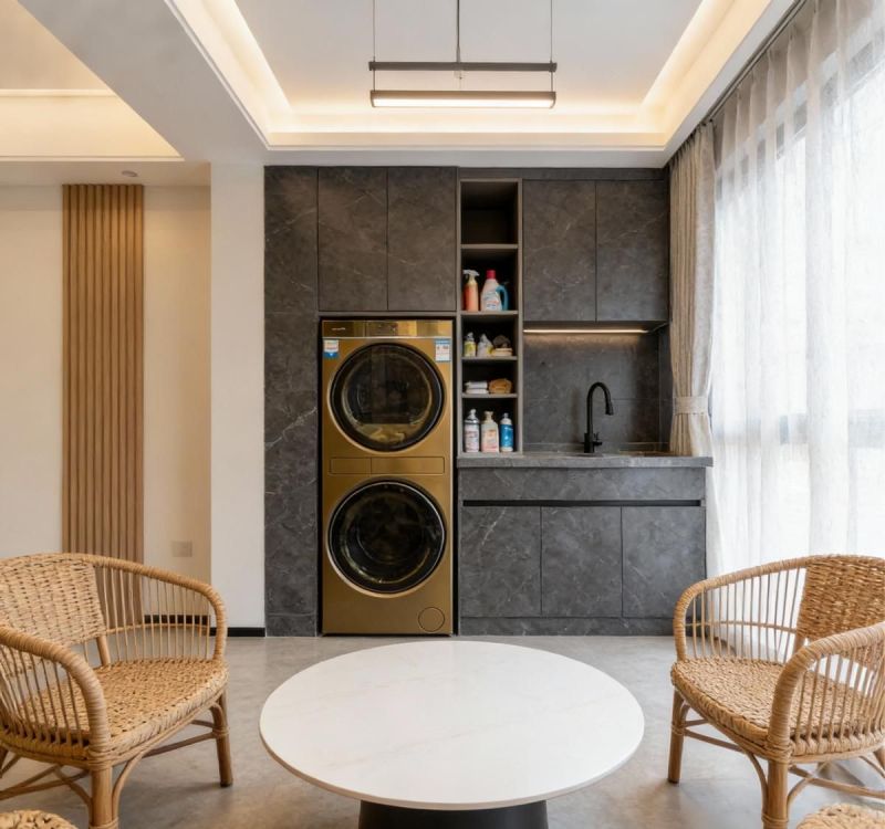 将阳台改成洗衣区，如何兼具功能与颜值？ - 家居知识