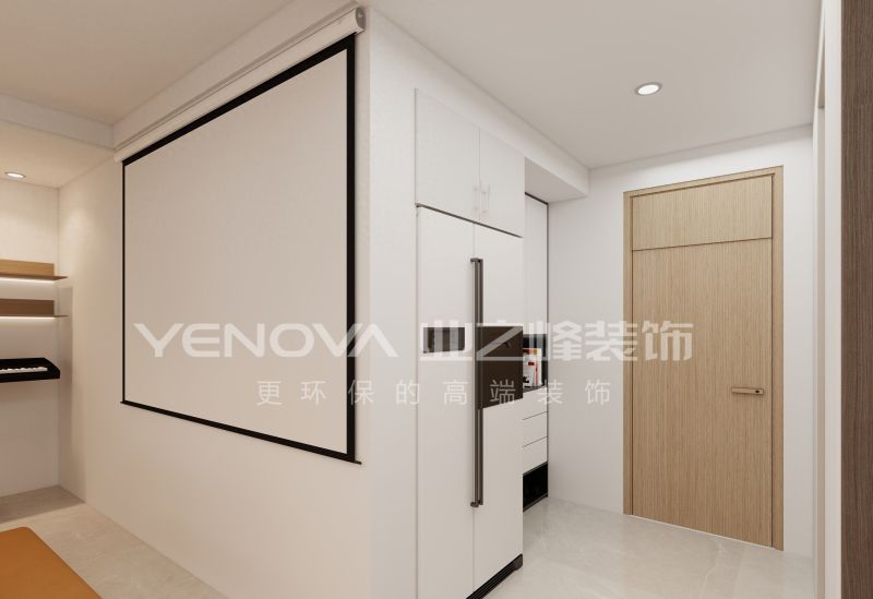 唐山六合嘉园89㎡现代风格装修案例丨业之峰装饰实景展示