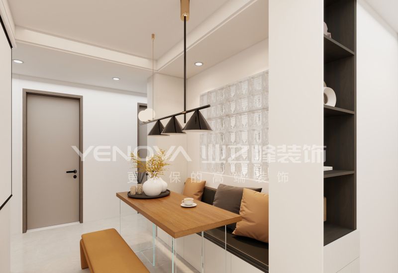 唐山六合嘉园89平方米现代风格装修效果案例|业之峰装饰 - 家居知识