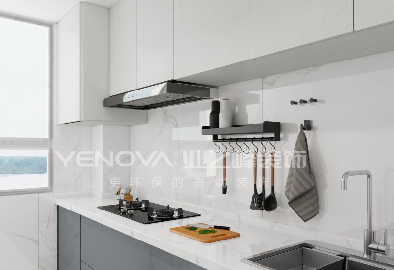 唐山六合嘉园89平方米现代风格装修效果案例|业之峰装饰 - 家居知识