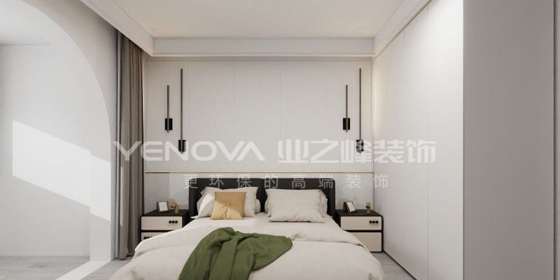 唐山六合嘉园89平方米现代风格装修效果案例|业之峰装饰 - 家居知识