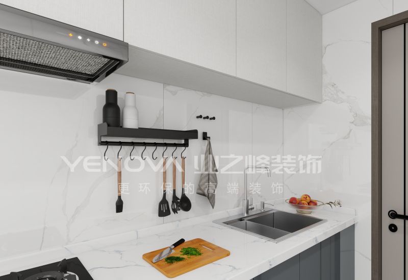 唐山六合嘉园89平方米现代风格装修效果案例|业之峰装饰 - 家居知识