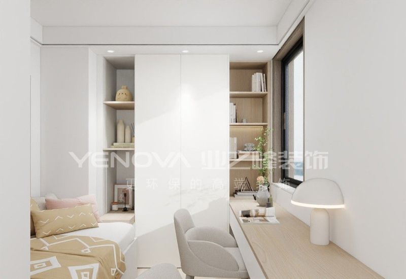 唐山六合嘉园89平方米现代风格装修效果案例|业之峰装饰 - 家居知识