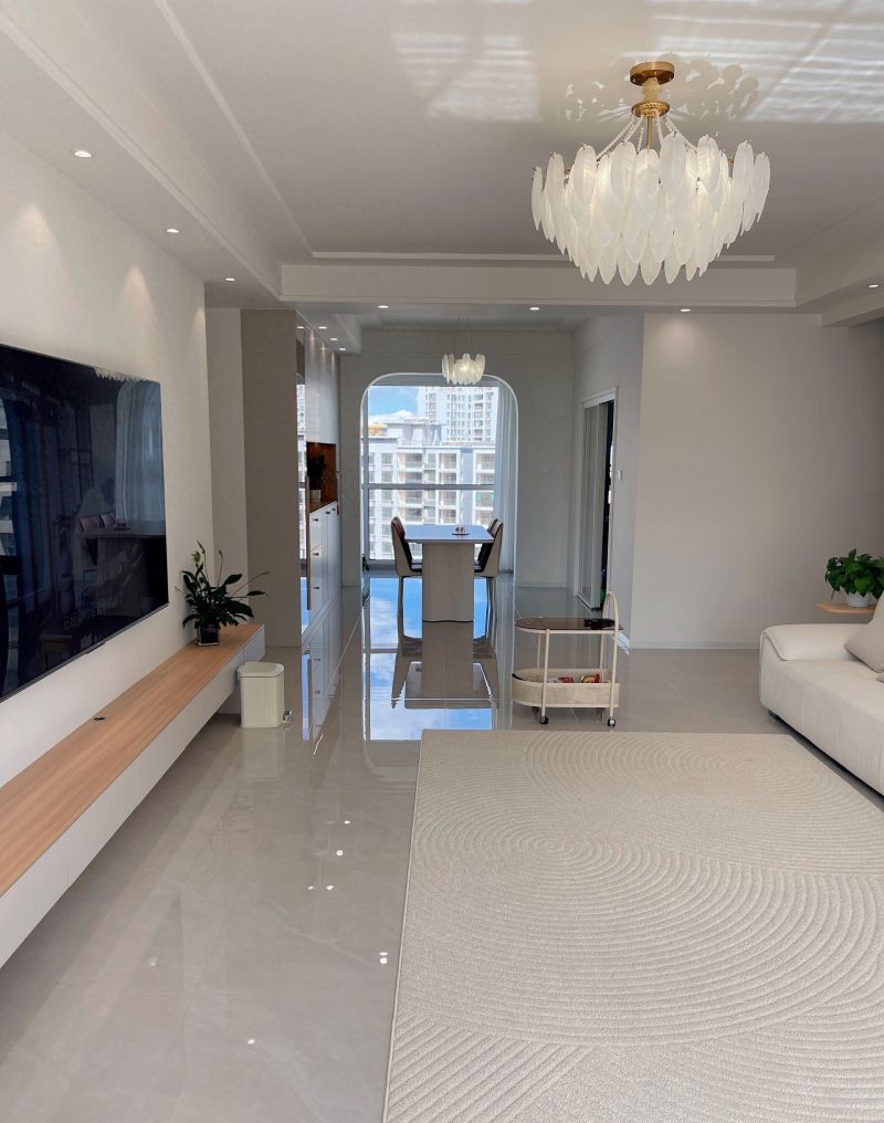 128平简约奶油风美宅，温柔治愈的梦想之家