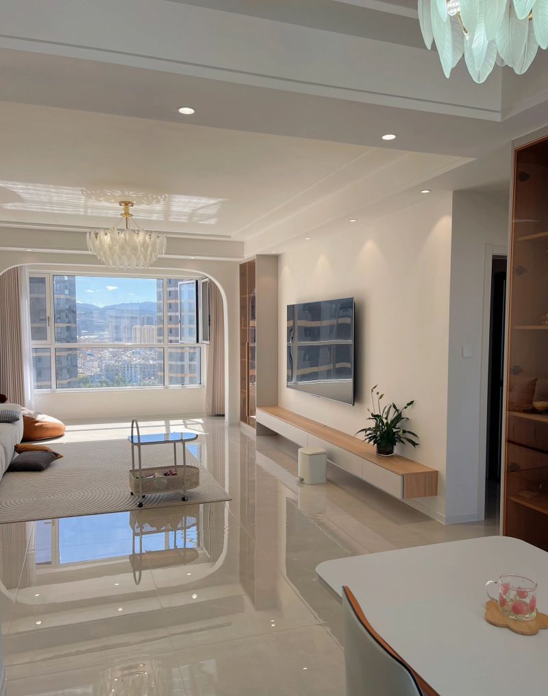 梦幻成真！128平简约奶油风美宅，每一角落都是温柔的告白 - 家居知识