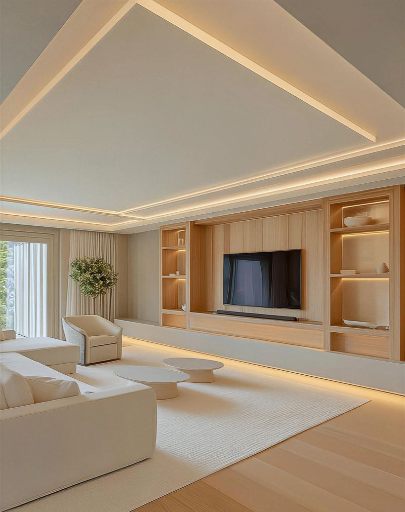 180平原木奶油风，简约设计+超强收纳，打造不简单的理想家