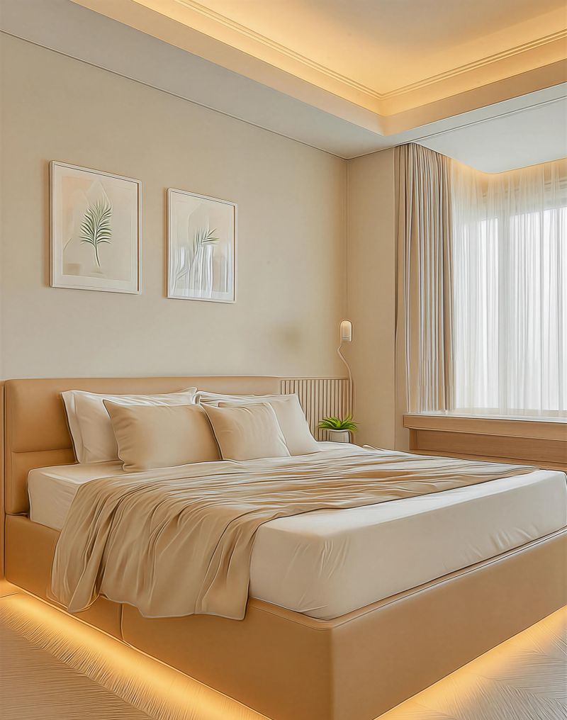 180平原木奶油风，简约而不简单收纳也非常多 - 家居知识