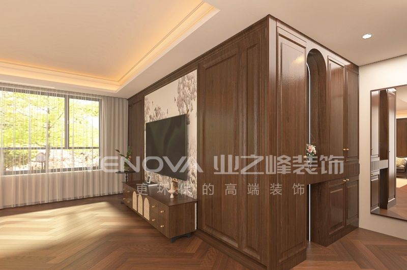 唐山陕建唐沣壹号院202平方米美式风格装修效果案例|业之峰装饰​ - 家居知识