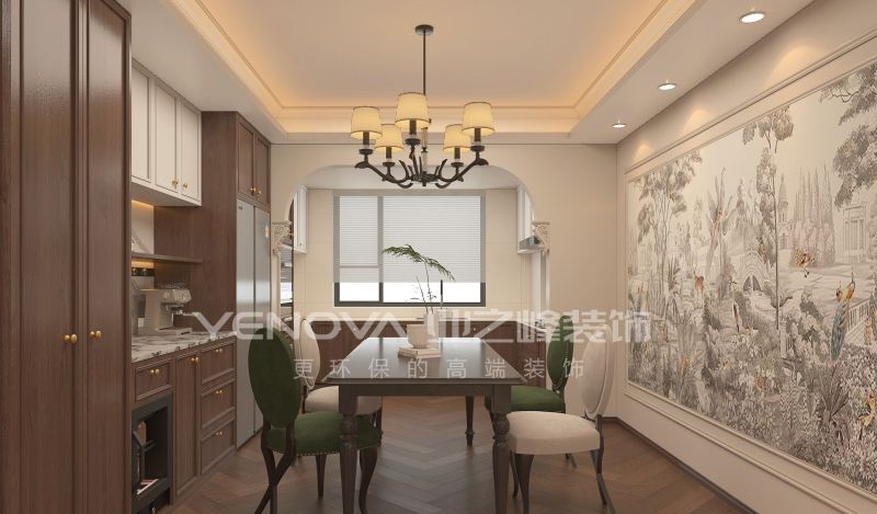 唐山陕建唐沣壹号院202平方米美式风格装修效果案例|业之峰装饰​ - 家居知识