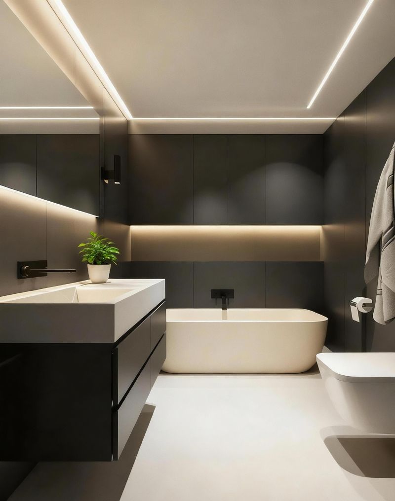 超显高级感的意式极简风把145㎡装成豪宅了，而且也特别显大舒适 - 家居知识