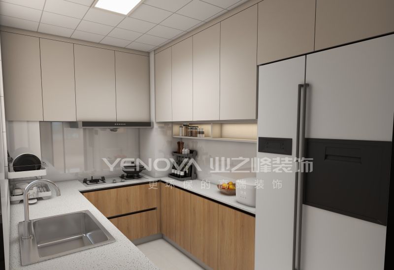 唐山熙湖九里125平方米现代风格装修效果案例|业之峰装饰 - 家居知识