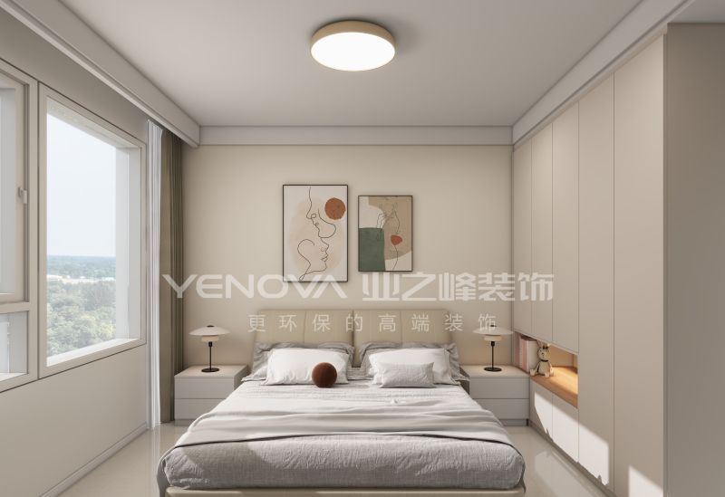 唐山熙湖九里125平方米现代风格装修效果案例|业之峰装饰 - 家居知识