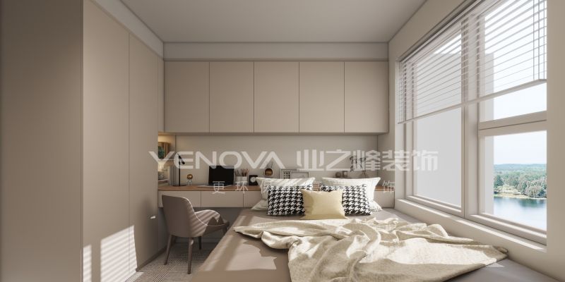 唐山熙湖九里125平方米现代风格装修效果案例|业之峰装饰 - 家居知识