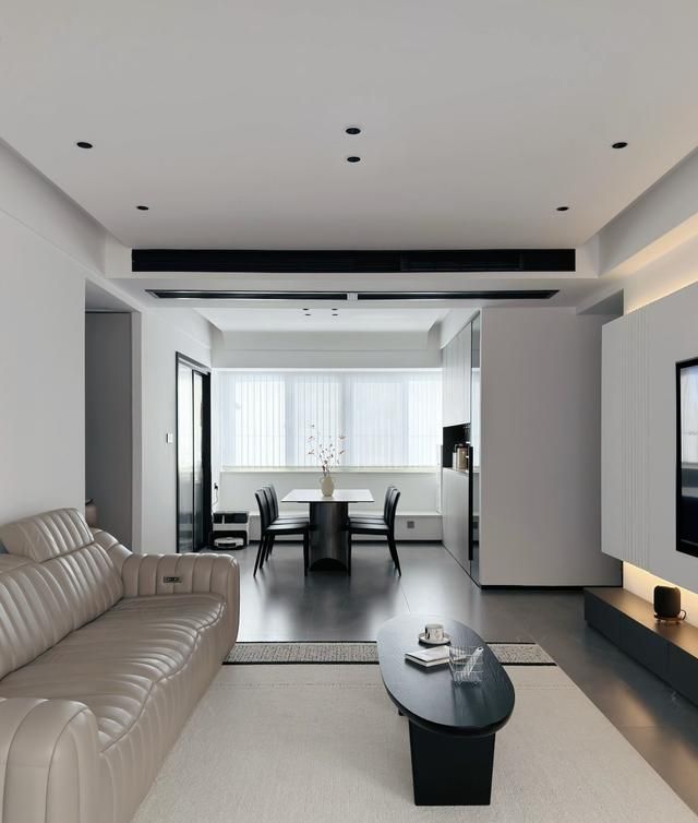 小户型逆袭大平层，不费力就高级感满满的家，黑白极简风太香了！ - 家居知识