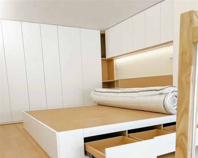 一位湖南姑娘买下21㎡小家，全屋“穷装”奶油风，一室一厅太爽啦 - 家居知识