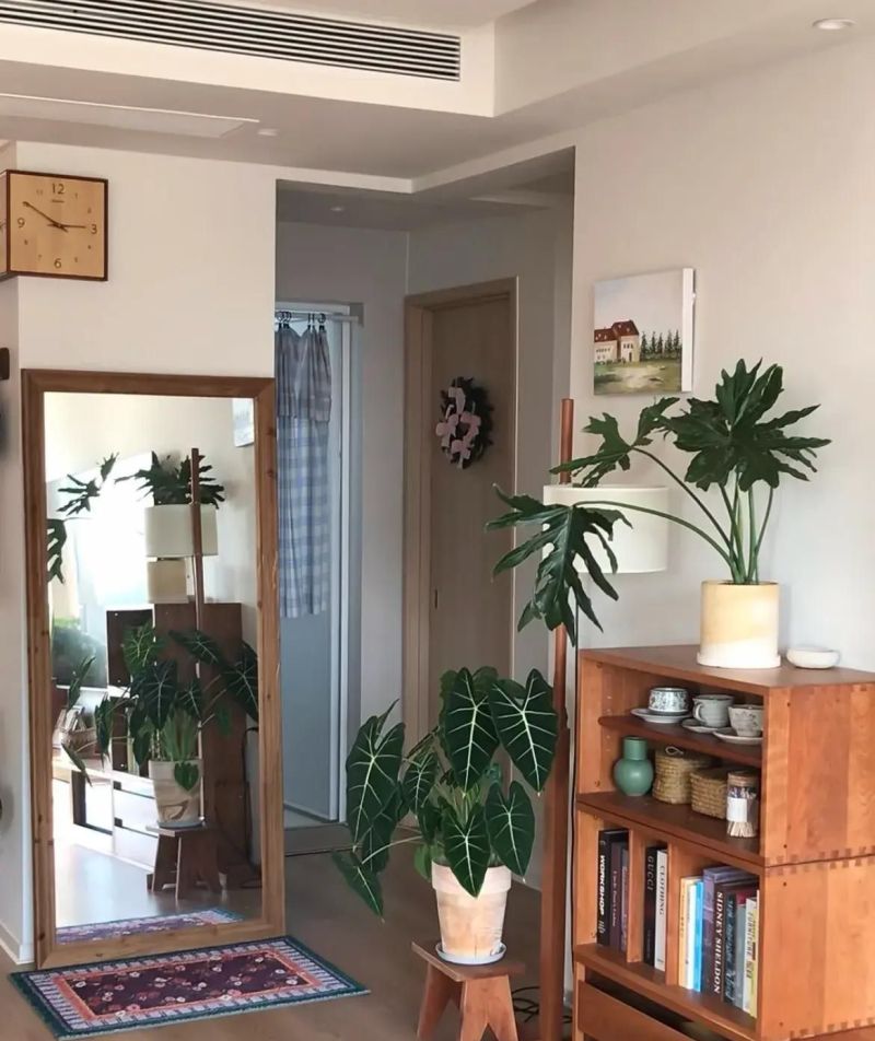 拒绝过度装修，全屋大白墙加原木，反而美哭了 - 家居知识