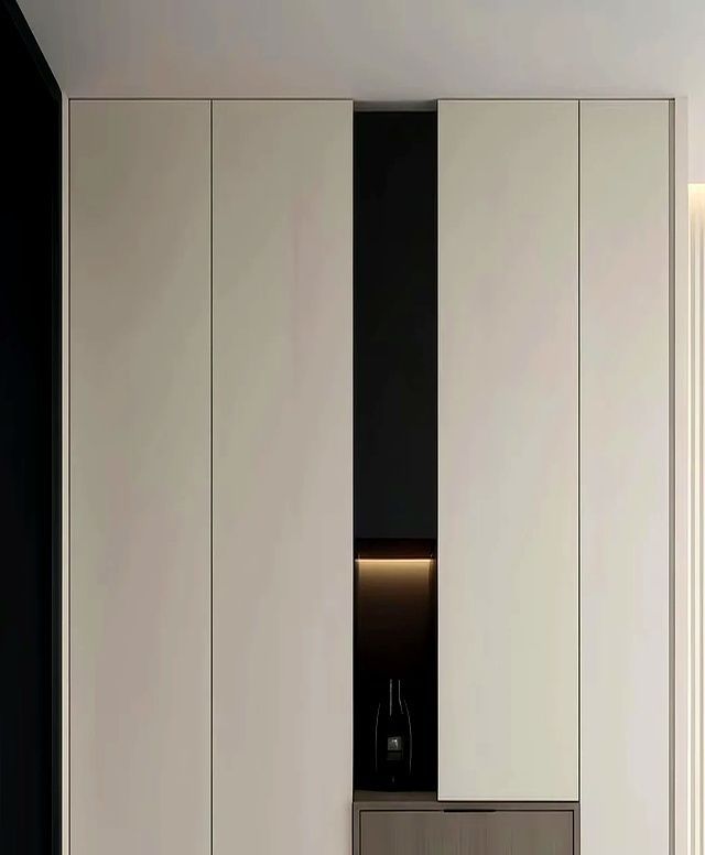 玄关柜别乱装！9款极简设计照着装，小户型仪式感拉满 - 家居知识