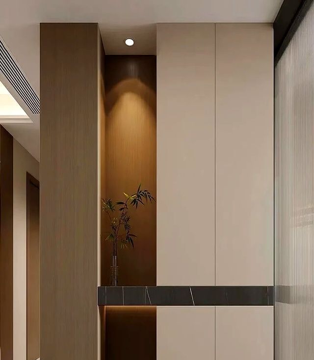 玄关柜别乱装！9款极简设计照着装，小户型仪式感拉满 - 家居知识