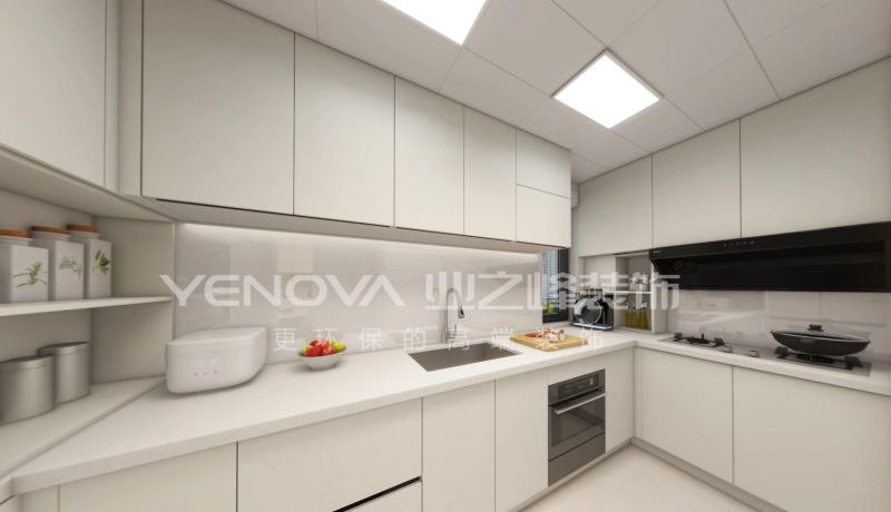 唐山金域蓝湾105平方米奶油风格装修效果案例|业之峰装饰 - 家居知识