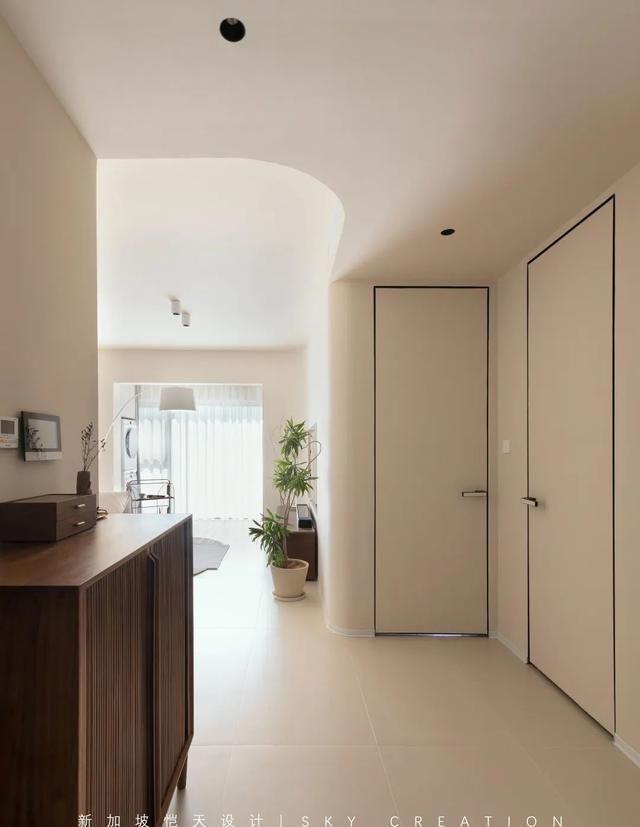 北京89㎡小3居完美逆袭：奶油侘寂风，质朴舒适高级宅！ - 家居知识