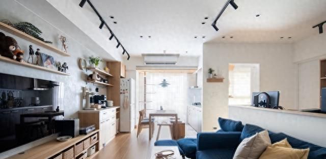 年轻夫妻改造66㎡日式风，全屋收纳翻倍、原地扩容，网友狂赞实用 - 家居知识