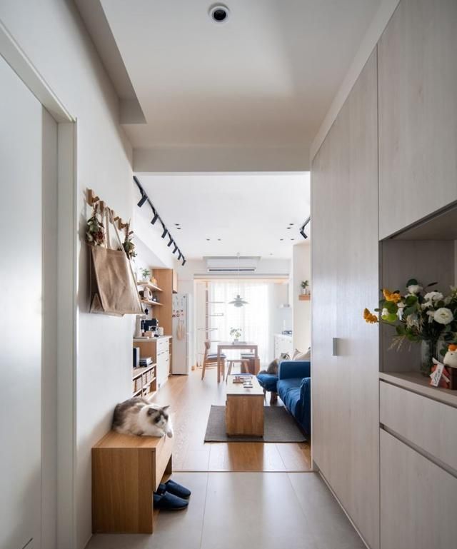 年轻夫妻改造66㎡日式风，全屋收纳翻倍、原地扩容，网友狂赞实用 - 家居知识
