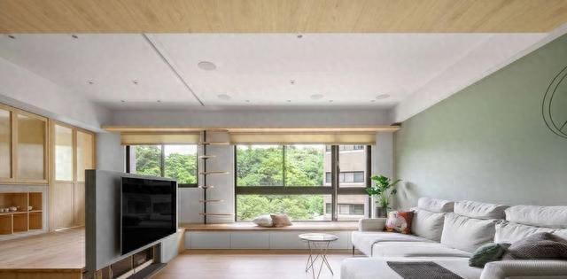 还好老婆当初坚持日式装修，125㎡公寓才能拉满治愈感，太舒服了 - 家居知识