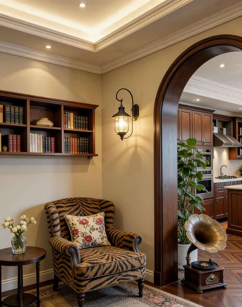 这套美式复古风的家真的长在我的审美点上，复古又温馨。 - 家居知识