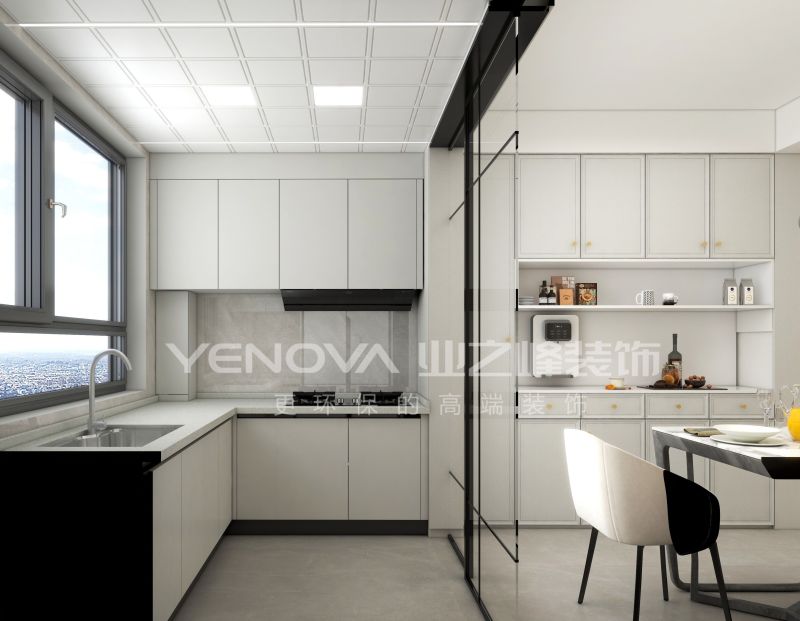 唐山万润壹号122平方米现代风格装修效果案例|业之峰装饰 - 家居知识