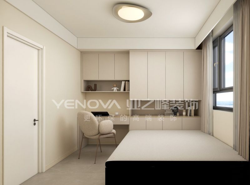 唐山万润壹号122平方米现代风格装修效果案例|业之峰装饰 - 家居知识