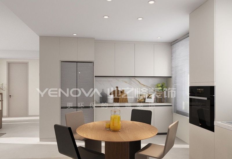 唐山禹洲凤凰府128平方米现代风格装修效果案例|业之峰装饰 - 家居知识