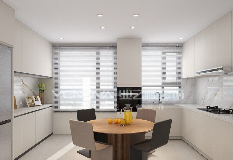 唐山禹洲凤凰府128平方米现代风格装修效果案例|业之峰装饰 - 家居知识