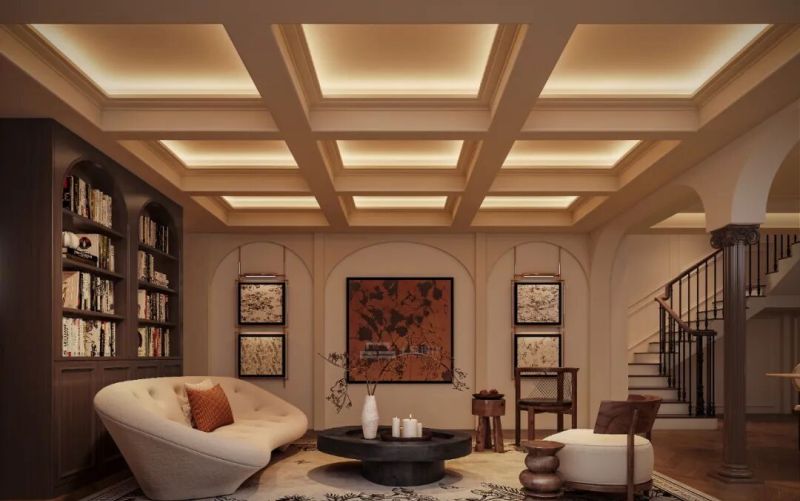 长沙700㎡法式复古风设计：把高级感，做进每一寸生活角落 - 家居知识