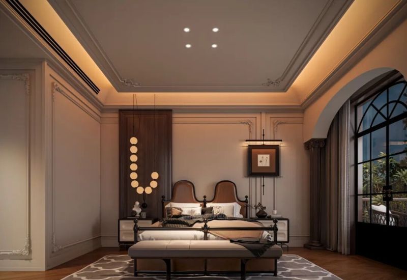 长沙700㎡法式复古风设计：把高级感，做进每一寸生活角落 - 家居知识