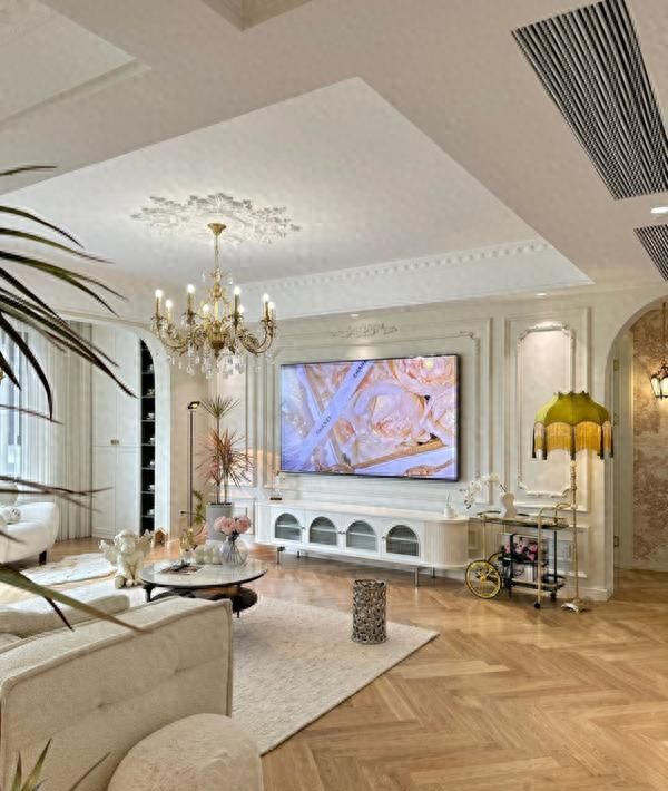 119㎡轻法式新家走红！安徽女主晒高级感装修，优雅实用引热议