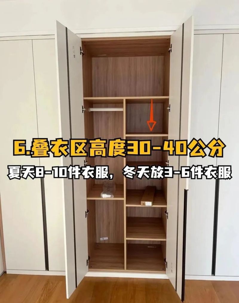 定制衣柜别瞎做！8个黄金尺寸封神，收纳翻倍不浪费1㎡ - 家居知识
